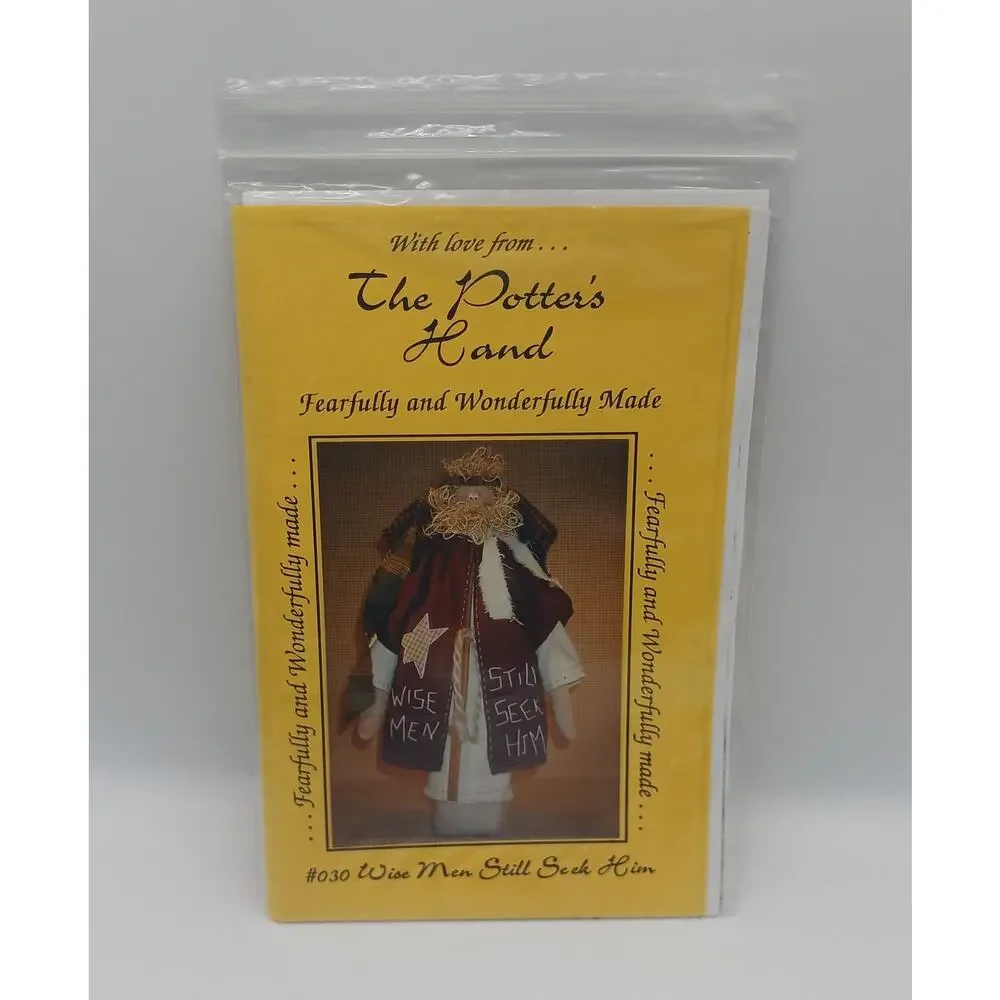 The Potter's Hand #030 Wise Men Still Seek Him Vintage 1996 Sewing Pattern Uncut